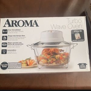 Aroma turbo wave oven (10.5 qt)